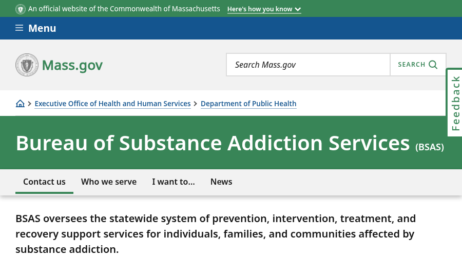 Bureau of Substance Abuse Services provider image